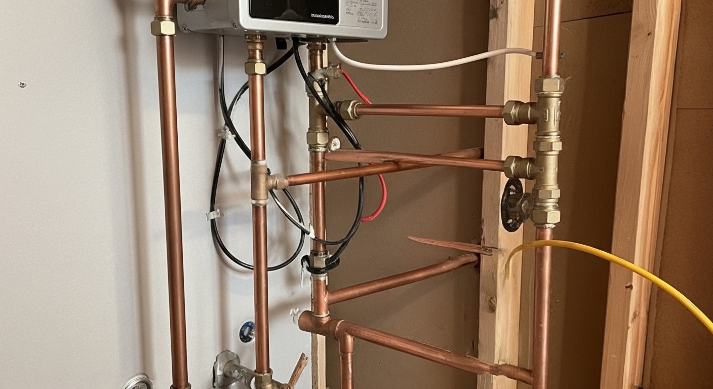 Tankless water heater installation in Charlotte NC